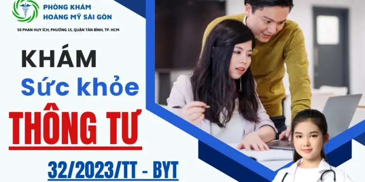 Dịch vụ Khám sức khỏe theo THÔNG TƯ 32/2023/TT – BYT