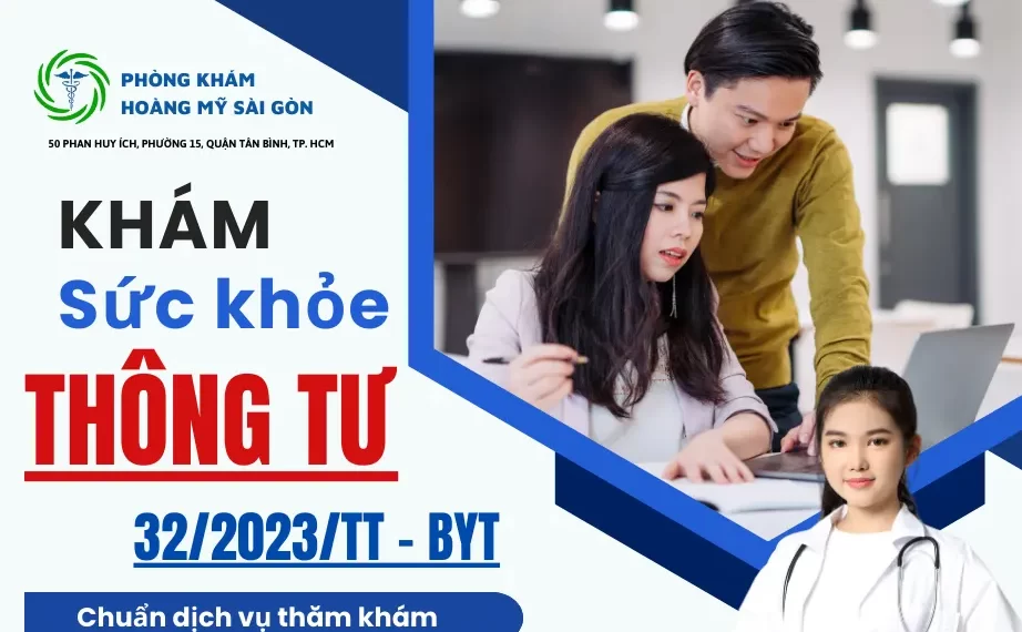 Dịch vụ Khám sức khỏe theo THÔNG TƯ 32/2023/TT – BYT